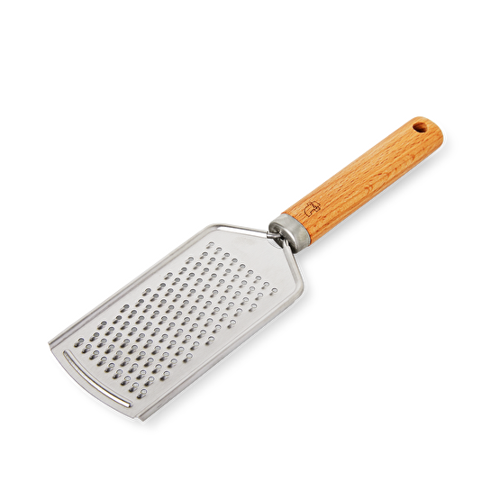 Flying Tiger Copenhagen Kayın Saplı Paslanmaz Çelik İnce Dilimli El Rendesi