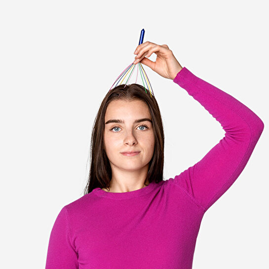 Flying Tiger Copenhagen Mavi Baş Masaj Aleti