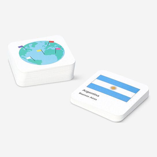 Flying Tiger Copenhagen Ülke Bayraklı Hafıza Oyunu