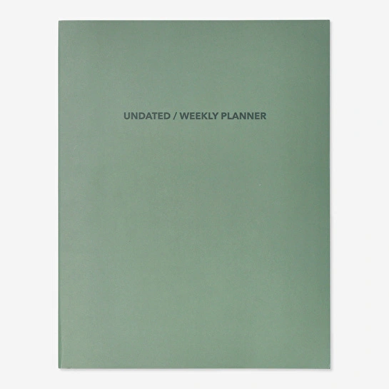 Flying Tiger Copenhagen Tarihsiz Haftalık Planlayıcı Yeşil