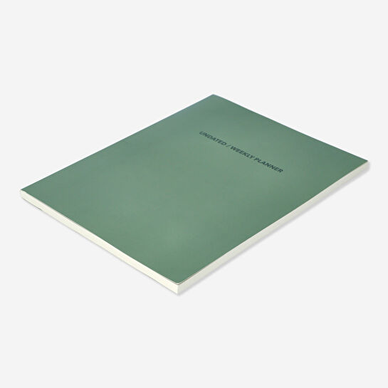 Flying Tiger Copenhagen Tarihsiz Haftalık Planlayıcı Yeşil