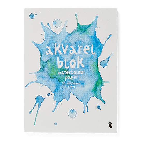 Flying Tiger Copenhagen Suluboya Kağıdı 18 cm x 24 cm