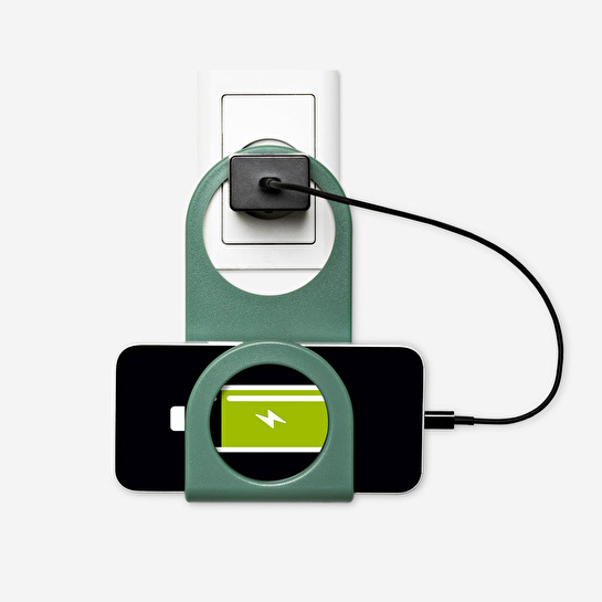 Flying Tiger Copenhagen Yeşil Duvar Prizi Telefon Tutucu