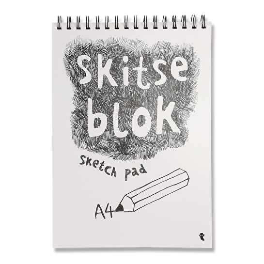 Flying Tiger Copenhagen 50 Sayfalı Spiralli Eskiz Defteri 29,7 cm x 21 cm