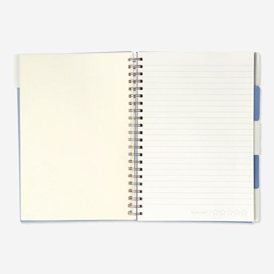 Flying Tiger Copenhagen Çizgili ve Bölümlü A4 Defter