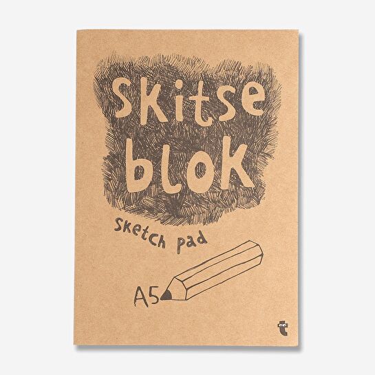Flying Tiger Copenhagen 50 Sayfalı Bambu Eskiz Defteri A5