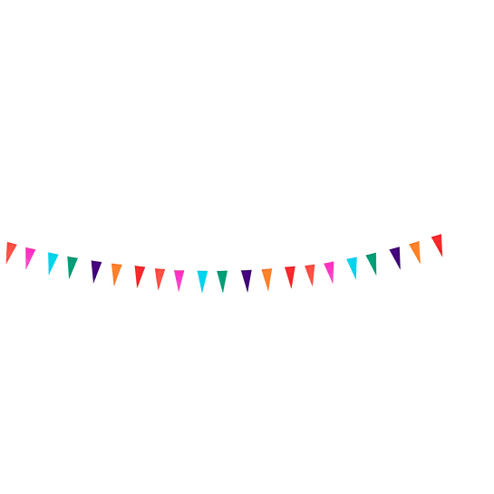 Flying Tiger Copenhagen Çok Renkli Bayrak Asma Süs