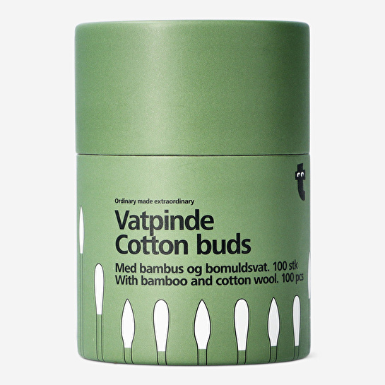 Flying Tiger Copenhagen Pamuklu Kulak Temizleme Çubuğu 100'lü