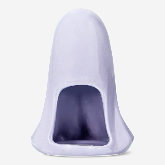 Flying Tiger Copenhagen Hayalet Şeklinde Mor Seramik LED Fener