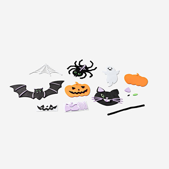 Flying Tiger Copenhagen Halloween Kendin Yap Hayvanlı Köpük Figürler