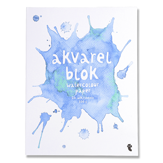 Flying Tiger Copenhagen Sulu Boya Defteri 24 cm x 30 cm