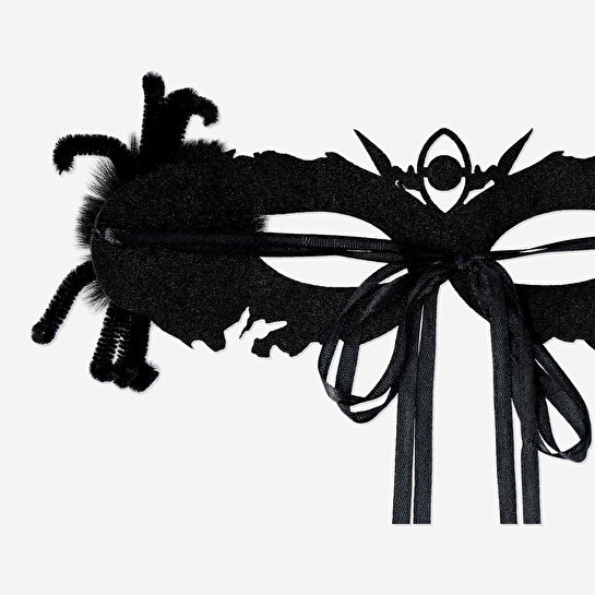 Flying Tiger Copenhagen Örümcekli Siyah Maske