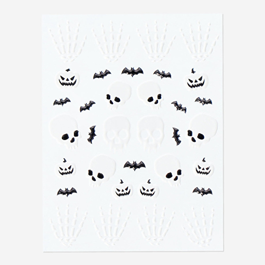 Flying Tiger Copenhagen Halloween Temalı Tırnak Sticker Seti