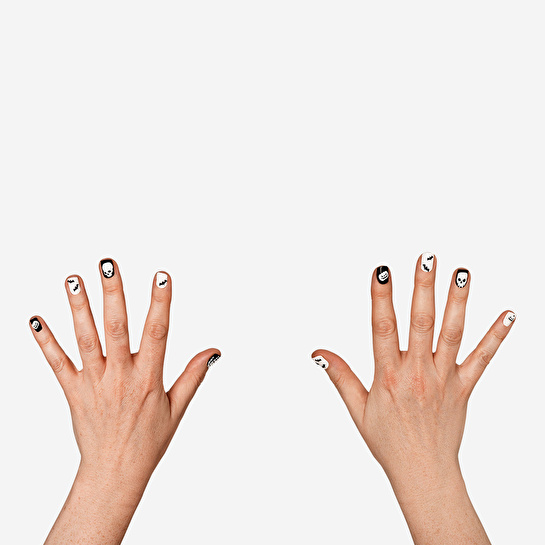 Flying Tiger Copenhagen Halloween Temalı Tırnak Sticker Seti