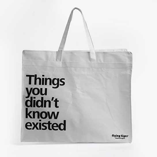 Flying Tiger Copenhagen Büyük Geri Dönüştürülmüş Polyester Çanta