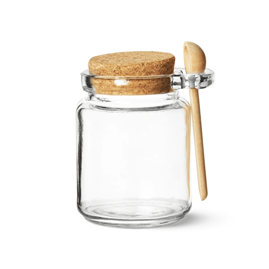 Flying Tiger Copenhagen Mantar Kapaklı Cam Kavanoz 10 cm