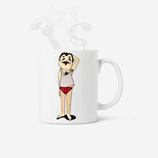 Flying Tiger Copenhagen Renk Değiştiren Eğlenceli Adam Kupa