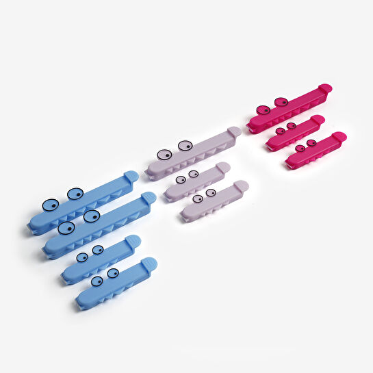 Flying Tiger Copenhagen Timsah Şeklinde 10'lu Klips Seti