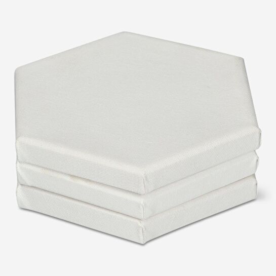 Flying Tiger Copenhagen 3'lü Altıgen Tuval Seti