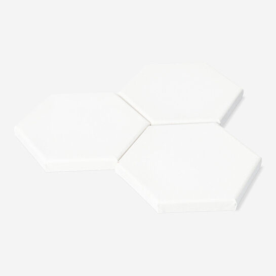 Flying Tiger Copenhagen 3'lü Altıgen Tuval Seti