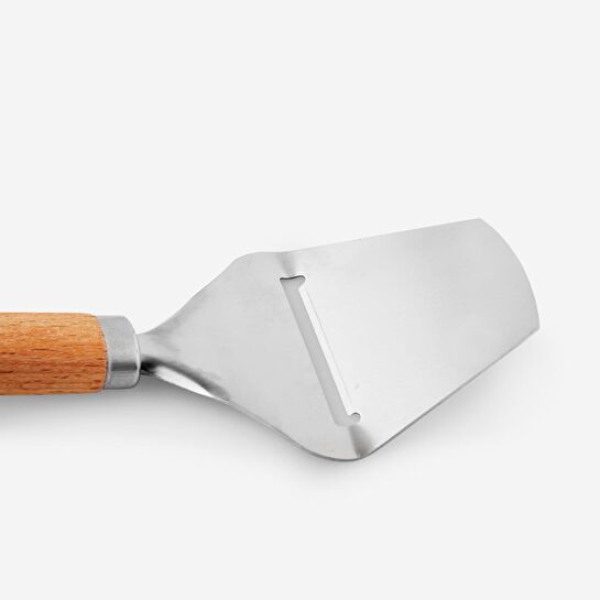 Flying Tiger Copenhagen Kayın Saplı Paslanmaz Çelik Peynir Dilimleyici