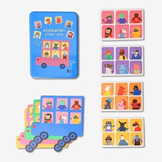 Flying Tiger Copenhagen Resimli Loto Oyunu