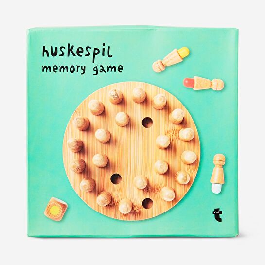 Flying Tiger Copenhagen Bambu Satranç Hafıza Oyunu