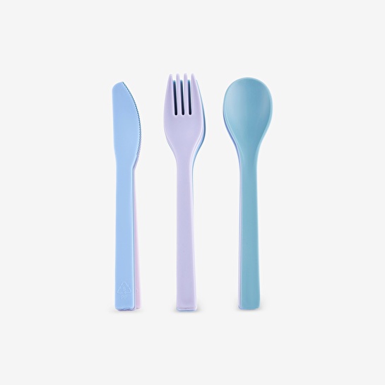 Flying Tiger Copenhagen Renkli Çatal Kaşık Bıçak Seti