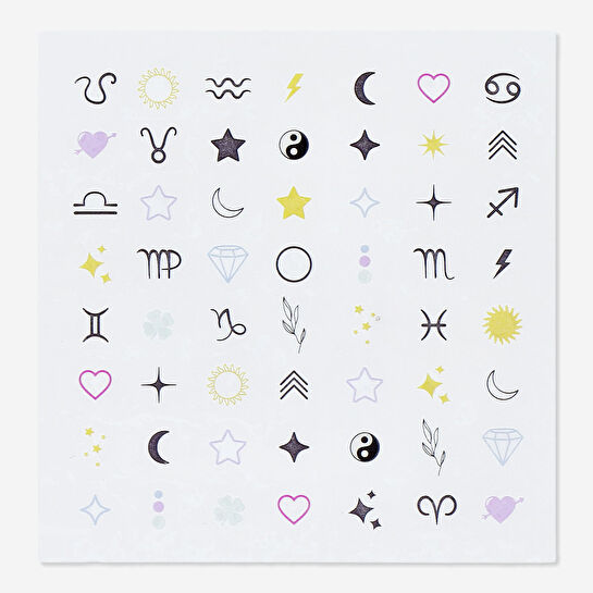 Flying Tiger Copenhagen Mini Tırnak Sticker Seti