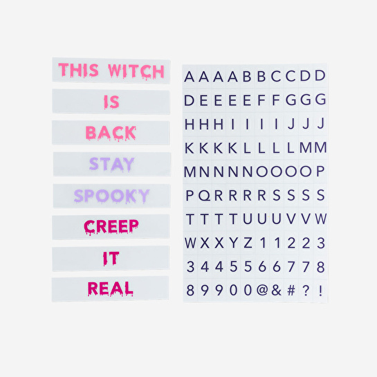 Flying Tiger Copenhagen Renk Değiştiren A5 Led Işıklı Pano