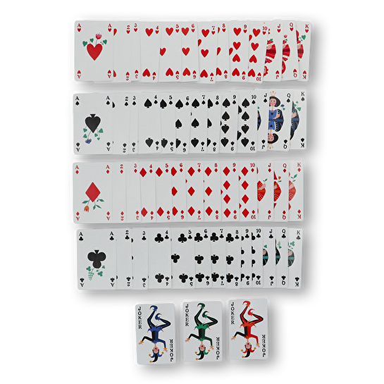 Flying Tiger Copenhagen Casino Renkli İskambil Kartları