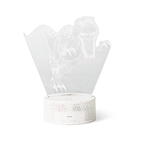 Flying Tiger Copenhagen 3D Dinozor Renk Değiştiren Lambası