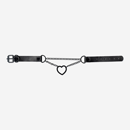 Flying Tiger Copenhagen Siyah Kalpli Chocker