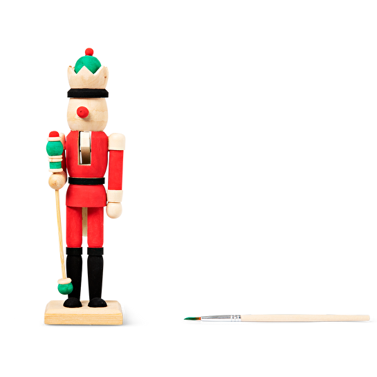 Flying Tiger Copenhagen Kendin Yap Fındıkkıran Yılbaşı Dekoru Boyama Seti