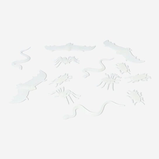 Flying Tiger Copenhagen 12'li Fosforlu Böcek Şeklinde Sticker Seti