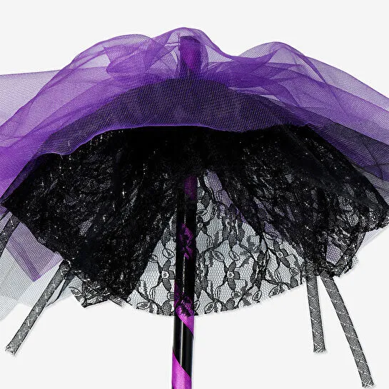 Flying Tiger Copenhagen Mor Cadı Süpürgesi 88 cm x 40 cm