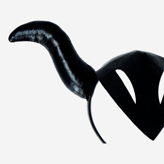 Flying Tiger Copenhagen Yetişkinler için Siyah Boynuzlu Saç Bandı