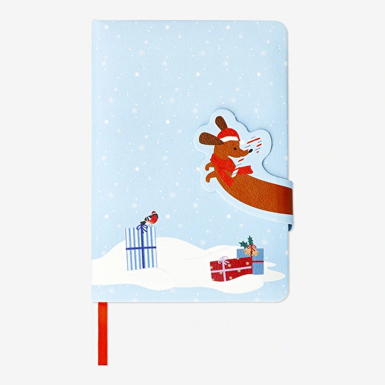 Flying Tiger Copenhagen Köpekli Manyetik Kapaklı Not Defteri