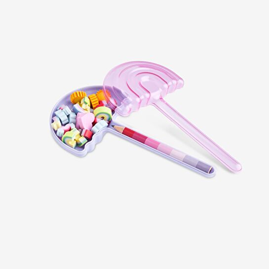 Flying Tiger Copenhagen Gökkuşağı Kutulu Kalem ve Silgi Seti