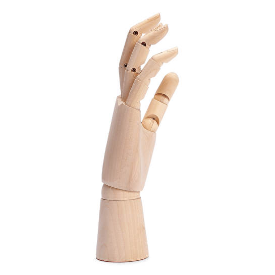 Flying Tiger Copenhagen Ahşap El Modeli 25 cm