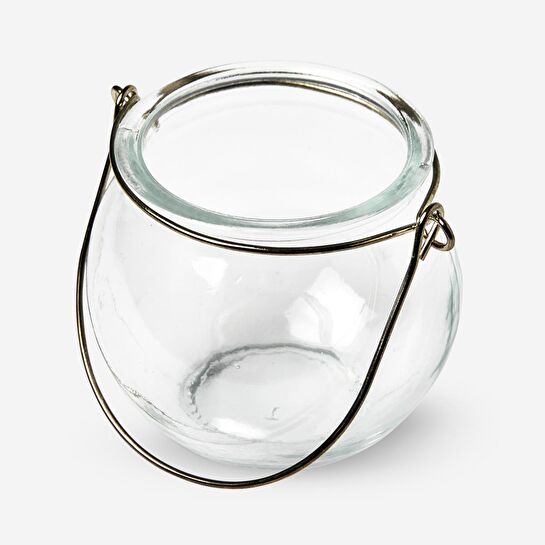 Flying Tiger Copenhagen Yuvarlak Cam Tealight Mumluk