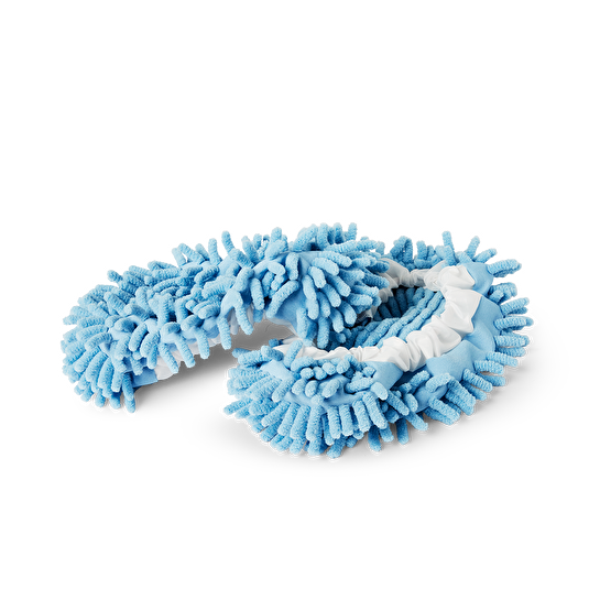 Flying Tiger Copenhagen Mavi Mikrofiber Temizlik Terliği