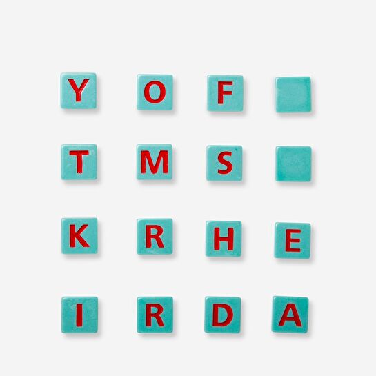 Flying Tiger Copenhagen Metal Kutulu Kelime Oyunu