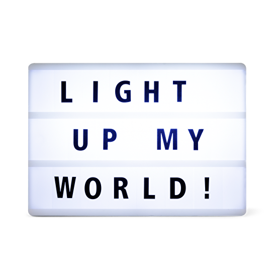 Flying Tiger Copenhagen A6 Led Işıklı Pano