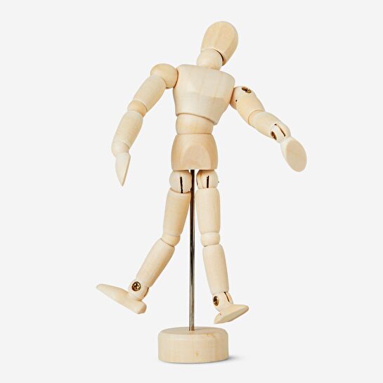 Flying Tiger Copenhagen Ahşap İnsan Modeli 13,5 cm