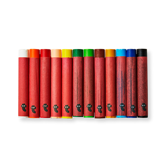 Flying Tiger Copenhagen 12'li Yağlı Pastel Boya Seti