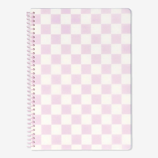 Flying Tiger Copenhagen Plastik Kapaklı Çizgili A4 Defter