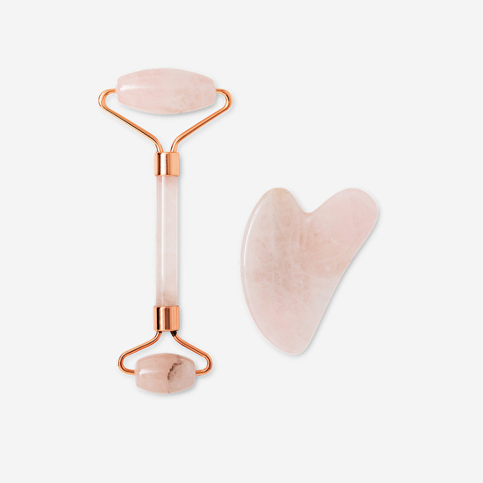 Flying Tiger Copenhagen Jade Gua Sha Taşı ve Yüz Masaj Aleti