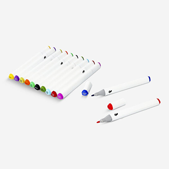 Flying Tiger Copenhagen 12'li Çift Taraflı Fosforlu Kalem Seti