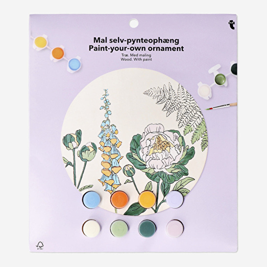 Flying Tiger Copenhagen Ahşap Süsleme Seti